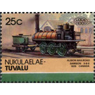 Albion Railroad Samson 0-6-0 1839 Canada - Polynesia / Tuvalu, Nukulaelae 1986