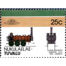 Albion Railroad Samson 0-6-0 1839 Canada - Polynesia / Tuvalu, Nukulaelae 1986