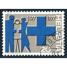 Alcoholic with aid & Blue Cross sign  - Switzerland 1977 - 20 Rappen