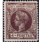 Alfonso XIII - Central Africa / Equatorial Guinea  / Elobey, Annobon and Corisco 1905 - 4