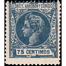 Alfonso XIII - Central Africa / Equatorial Guinea  / Elobey, Annobon and Corisco 1905 - 75