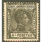 Alfonso XIII - Central Africa / Equatorial Guinea  / Elobey, Annobon and Corisco 1907 - 4