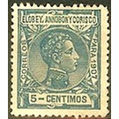 Alfonso XIII - Central Africa / Equatorial Guinea  / Elobey, Annobon and Corisco 1907 - 5