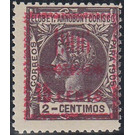 Alfonso XIII Surcharged on 2c - Central Africa / Equatorial Guinea  / Elobey, Annobon and Corisco 1906 - 15