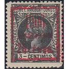 Alfonso XIII Surcharged on 3c - Central Africa / Equatorial Guinea  / Elobey, Annobon and Corisco 1906 - 25