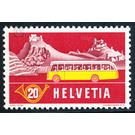 Alpenpost  - Switzerland 1953 - 20 Rappen