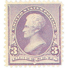 Andrew Jackson (1767-1845), seventh President of the U.S.A. - United States of America 1890