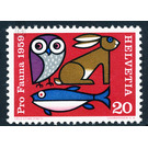 animal welfare  - Switzerland 1959 - 20 Rappen