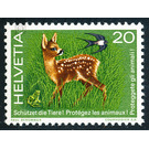 animal welfare  - Switzerland 1976 - 20 Rappen