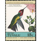 Anna's Hummingbird (Calypte anna) - Polynesia / Tuvalu, Niutao 1985