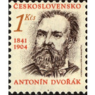 Antonín Leopold Dvořák (1841-1904), composer - Czechoslovakia 1991 - 1