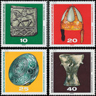 Archaeological finds in the GDR  - Germany / German Democratic Republic 1970 Set