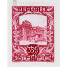 Art exhibition  - Austria / II. Republic of Austria 1947 - 35 Groschen