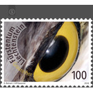 Artistic photography: Birds eyes - Grey Heron  - Liechtenstein 2018 - 100 Rappen