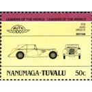 Automobile type of 1984 - 1938 Alvis Speed 25 Britain - Polynesia / Tuvalu, Nanumaga 1984