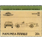 Automobile type of 1984 - 1953 Buick Skylark USA - Polynesia / Tuvalu, Nanumea 1985