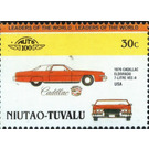 Automobile type of 1984 - 1976 Cadillac Eldorado USA - Polynesia / Tuvalu, Niutao 1984