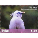 Bali Myna    Leucopsar rothschildi - Micronesia / Palau 2018 - 1.50