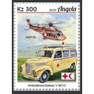 Barkas V901 / 2 Ambulance and AW139 Helicoptro - Central Africa / Angola 2019 - 300