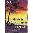 Beach, Boat at the Sea - Micronesia / Nauru 1985 - 50