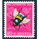 bee  - Switzerland 1954 - 20 Rappen