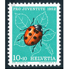 Beetle  - Switzerland 1952 - 10 Rappen