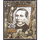 Benito Juarez, President, 215th Anniversary of Birth - Central America / Mexico 2021