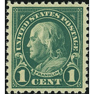 Benjamin Franklin (1706-1790), Leading Author and Politician - United States of America 1923