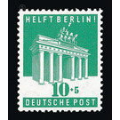 Berlin help 1948  - Germany / Western occupation zones / American zone 1948 - 10 Pfennig
