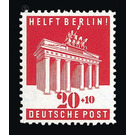 Berlin help 1948  - Germany / Western occupation zones / American zone 1948 - 20 Pfennig