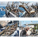 Bicentenary of Sinking of Whaling Ship Essex (2020) - Polynesia / Pitcairn Islands 2020 Set