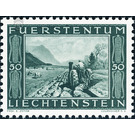 Binnenkanal  - Liechtenstein 1943 - 50 Rappen