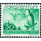 birds  - Liechtenstein 1939 - 50 Rappen