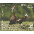 Black-Bellied Whistling Duck (Dendrocygna autumnalis) - Polynesia / Cook Islands 2020 - 5.50