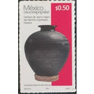 Black Clay Jug (Self Adhesive) - Central America / Mexico 2020