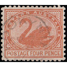 Black Swan (Cygnus atratus) - Western Australia 1903