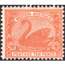 Black Swan (Cygnus atratus) - Western Australia 1910 - 10