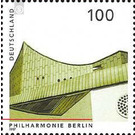 Block stamp: german architecture after 1945  - Germany / Federal Republic of Germany 1997 - 100 Pfennig