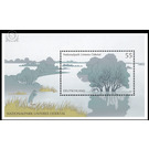 Block stamp: German national and nature parks - Lower Oder Valley National Park  - Germany / Federal Republic of Germany 2003