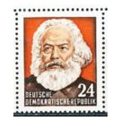 Block stamp: Karl Marx year  - Germany / German Democratic Republic 1953 - 24 Pfennig