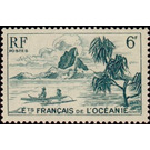Boat at sea - Polynesia / French Oceania 1948 - 6