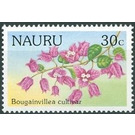 Bougainvillea cultivar - Micronesia / Nauru 1986 - 30