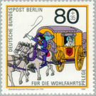 Brandenburg mail car (approx. 1700) - Germany / Berlin 1989