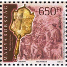 Brass Sign of Butchers Guild Postal Service - Hungary 2020 - 650