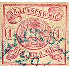 Braunschweig coat of arms - Germany / Old German States / Brunswick 1852 - 1