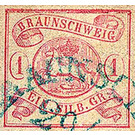 Braunschweig coat of arms - Germany / Old German States / Brunswick 1852 - 1