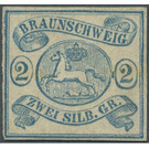 Braunschweig coat of arms - Germany / Old German States / Brunswick 1852 - 2