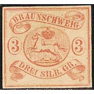 Braunschweig coat of arms - Germany / Old German States / Brunswick 1852 - 3