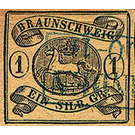 Braunschweig coat of arms - Germany / Old German States / Brunswick 1853 - 1