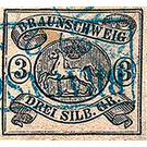 Braunschweig coat of arms - Germany / Old German States / Brunswick 1853 - 3